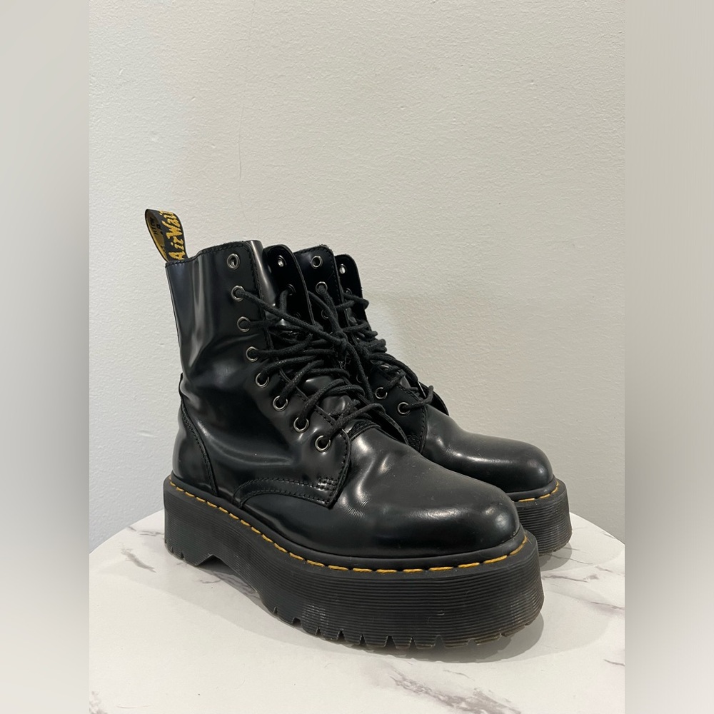 Dr. Martens Black Combat Boots